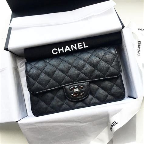 chanel black mini|chanel small bag with price.